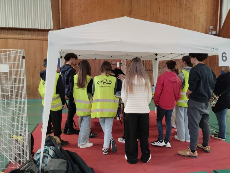 Sensibilisation au collège Charbun Rieu, Saint Martin de Crau