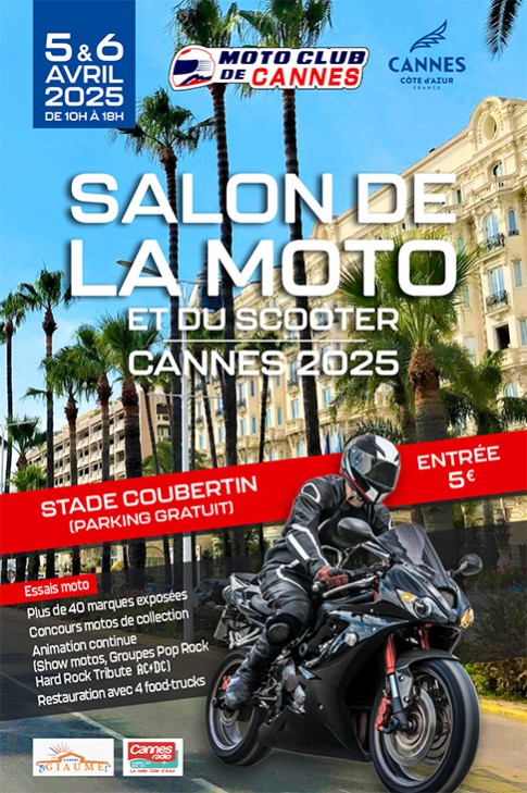 🔥 Salon de la Moto de Cannes 2025 – Une expérience incroyable ! 🔥